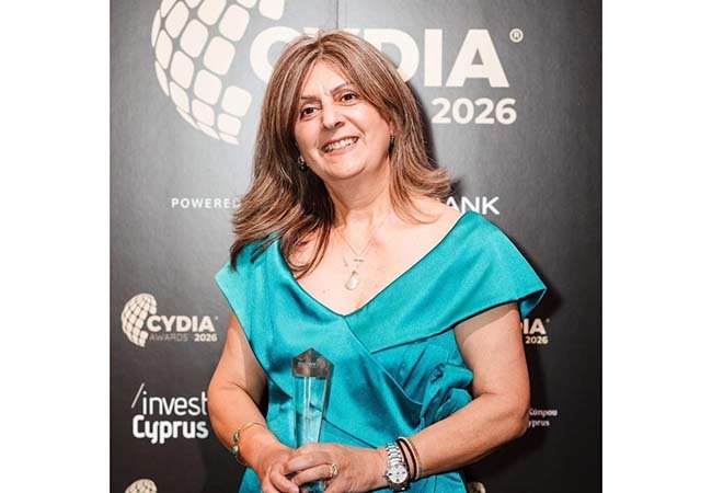 Διεθνής διάκριση για την Καθηγήτρια του ΤΕΠΑΚ Μαρία Κραμβιά Καπαρδή στα CYDIA Awards 2026 Image